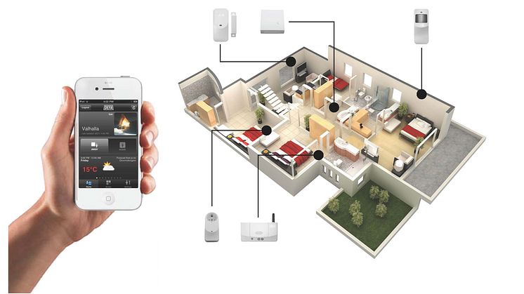 DEFA lanserar hemautomation för fritidshuset i Sverige-Håll koll och styr med smartphone app.