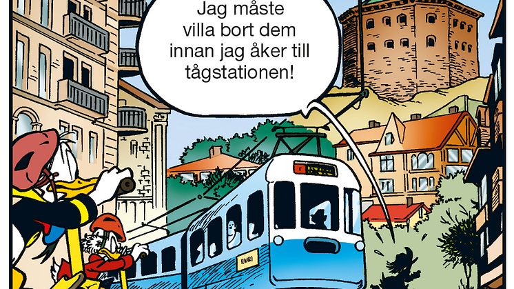 Kalle Anka i Göteborg – serieruta3