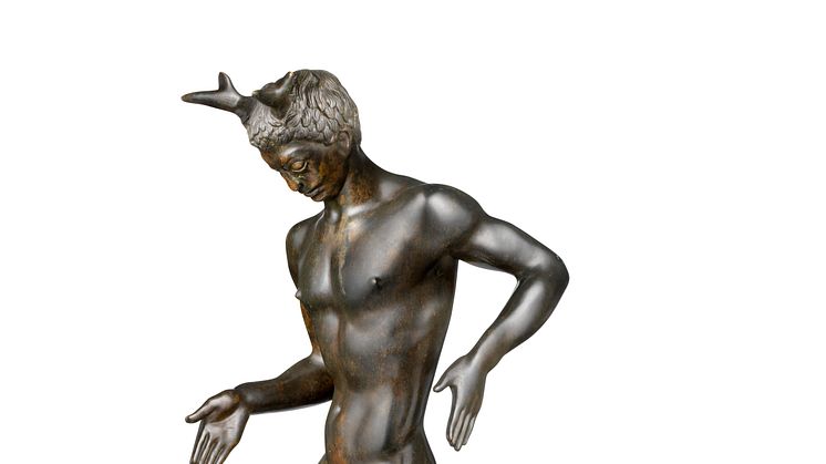 Pan-figur lavet i patineret bronze løb af med et hammerslag på 750.000 kr.