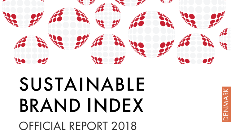 Officiell rapport Danmark - Sustainable Brand Index 2018