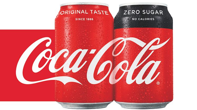 Coca-Cola vaihtaa väriä. Coca-Cola Zero on jatkossa punainen. 