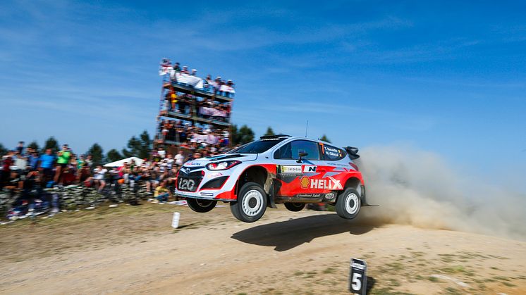 Stiller med tre biler i Rally Polen