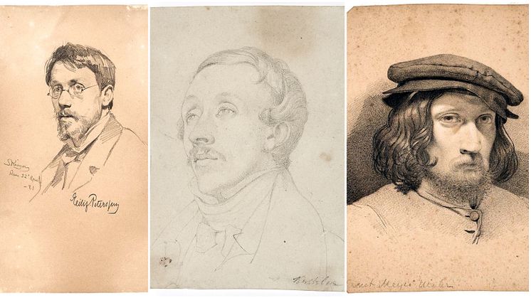 Skandinavisk Forenings enestående samling består af flere end 70 portrætter af nogle af Skandinaviens største kunstnere, bl.a. P. S. Krøyer, H. C. Andersen og Ernst Meyer. Den kommer på auktion hos Bruun Rasmussen den 10. juni. 