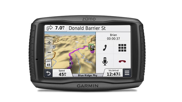 Garmin® lanserar zūmo® 590LM – en robust motorcykelnavigator med uppkopplade infotainment-funktioner