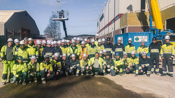 WP Welding involverade i ombyggnation av världsunik textilfabrik i Sundsvall