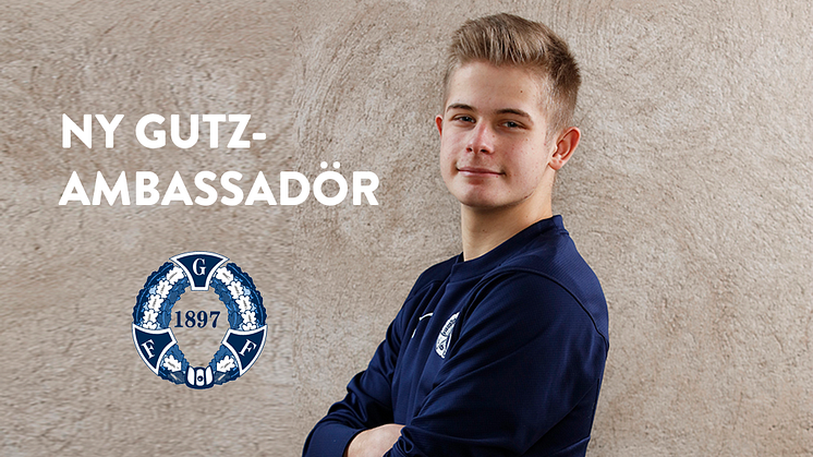 Gutz-ambassadör Filip Johansson. Truppgymnast från GFFram.