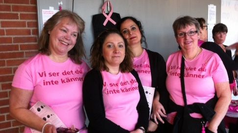 Unilabs Mammografi fanns på plats i Fyrishov i Uppsala under BOOB GAMES den 7 oktober