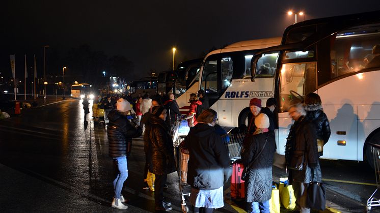 Hundratals busslaster till Gekås