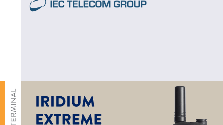 Iridium 9575 Extreme - den mest kompletta ruggade satellittelefonen på marknaden