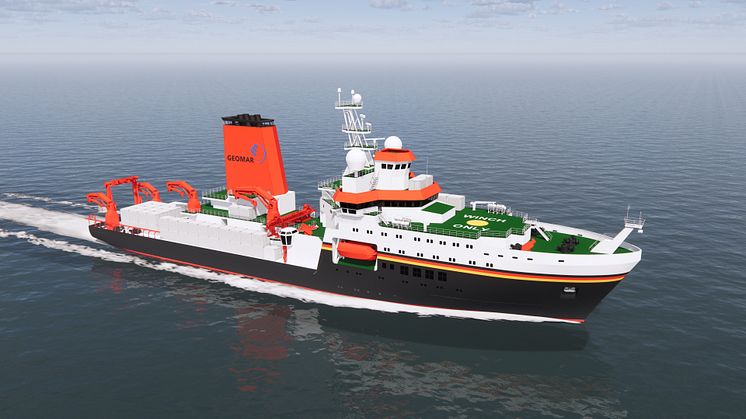 Germany’s new ocean research vessel Meteor IV will feature a range of technology from KONGSBERG