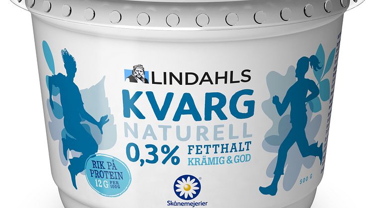 Lindahls Kvarg 0,3%, 500 g