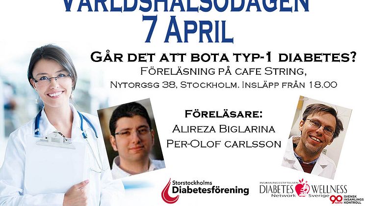 Föreläsning: Går det att bota typ 1 diabetes?