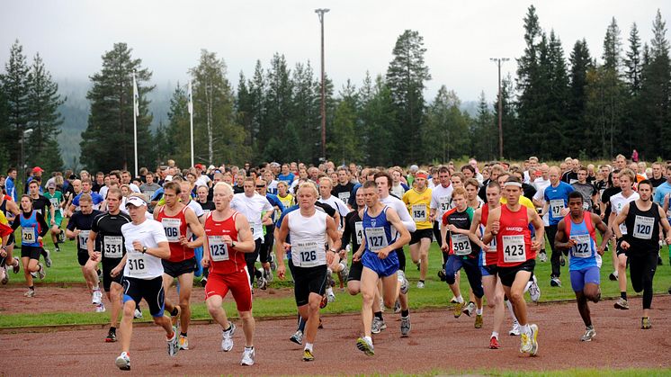 Finländskt elitorienteringslag till VasaStafetten 2010