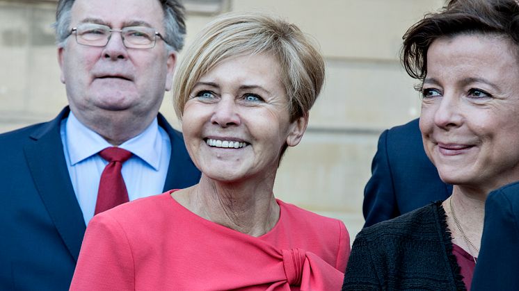 Kulturministeren ønsker at høre nordjydernes input til, hvordan fremtidens bibliotek kan være - foto Lars Krabbe