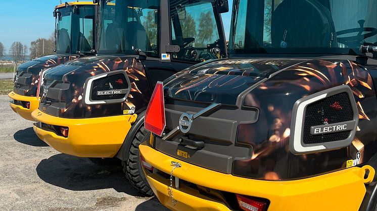 Volvo L25 Electric på Sweden Rock Festival