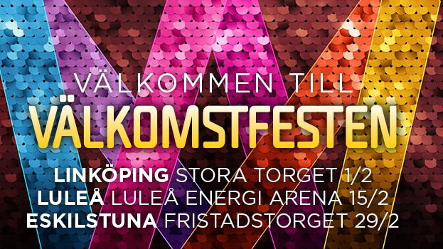 VÄLKOMSTFESTEN ÄR TILLBAKA!