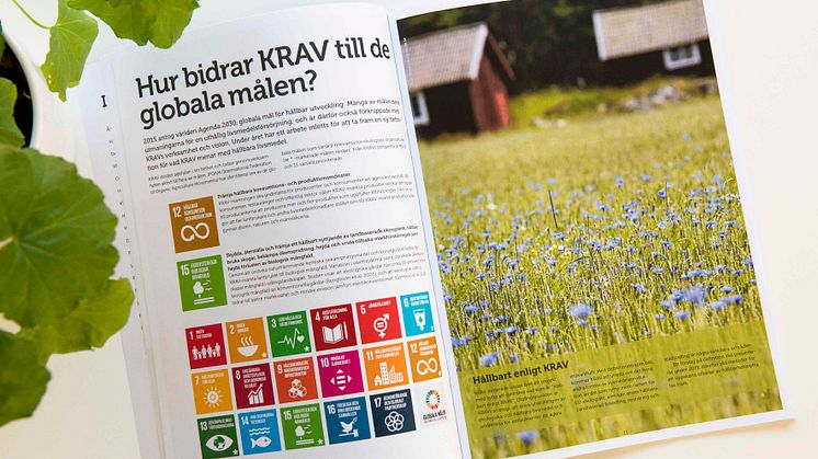 KRAVs hållbarhetsrapport för 2018.