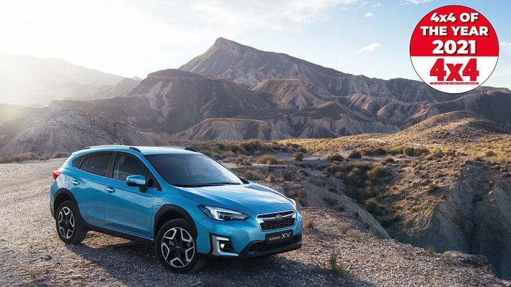 Arvostettu brittiläinen 4x4 Magazine valitsi Subaru XV:n toisen kerran vuoden crossover-automalliksi.