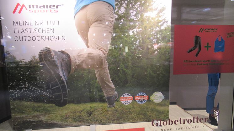 Maier Sports ist die Nr. 1 bei elastischen Outdoorhosen bei Globetrotter.