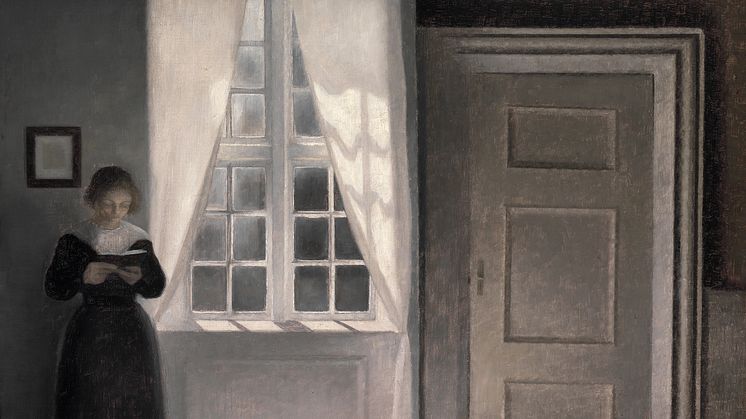 Vilhelm Hammershøi: Interior, Strandgade 30.