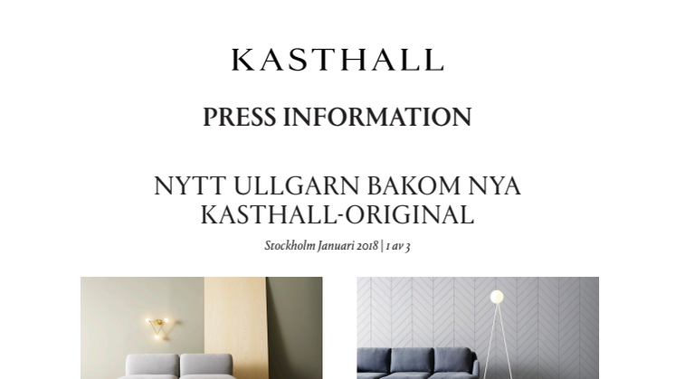 NYTT ULLGARN BAKOM NYA KASTHALL-ORIGINALEN - KATJA OCH FREYJA