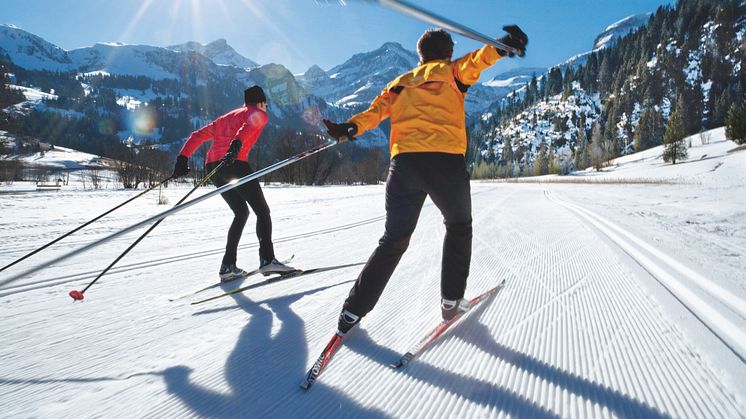 Auf der Lauenen-Loipe im Berner Oberland (c) Christof Sonderegger