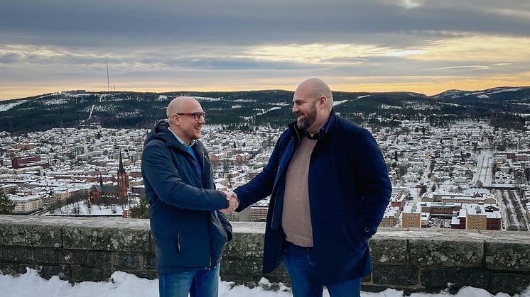 Pontus Puljer och Christer Hedberg. 