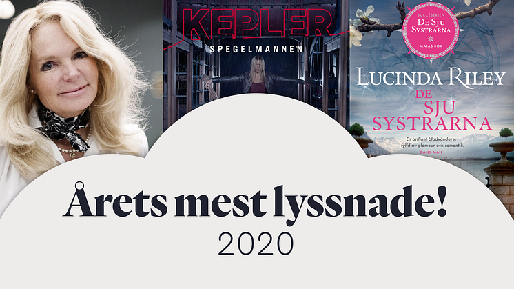 Årets mest lyssnade bok är Spegelmannen