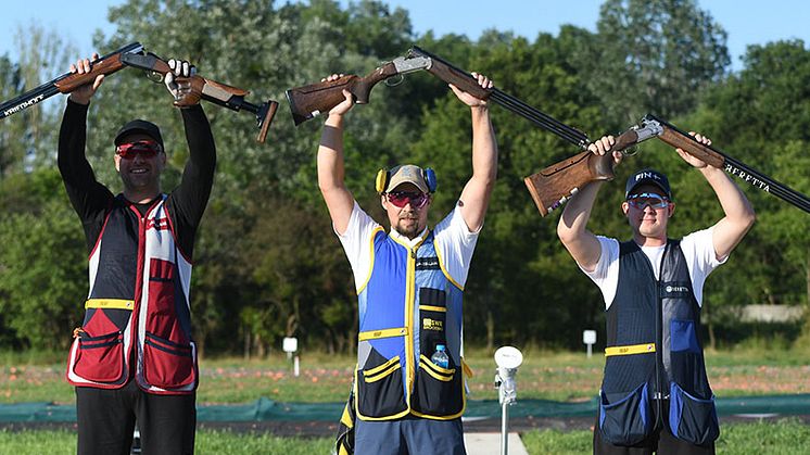 Marcus Svensson vann guld och ordnade svensk kvotplats