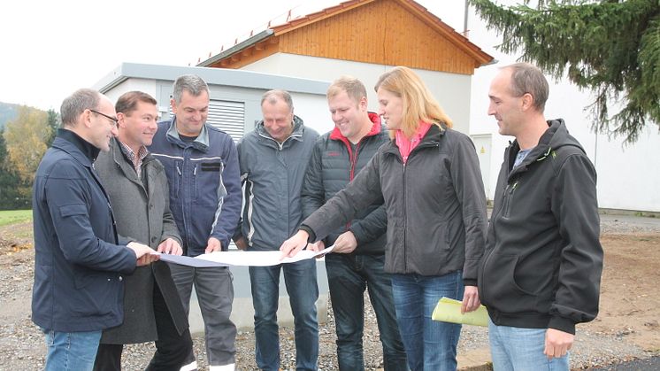 In Pleystein führte das Bayernwerk ein größeres Bauprojekt durch und errichtete unter anderem ein neues 20kV-Schalthaus und eine Ortsnetztrafostation.