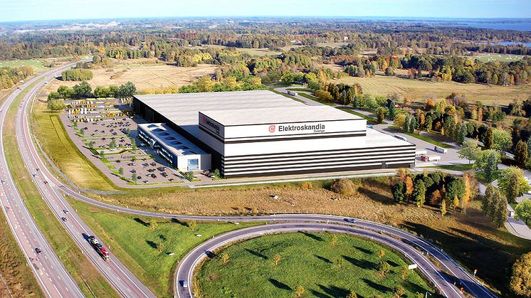 Elektroskandia Sverige AB bygger nytt logistikcenter i Örebro