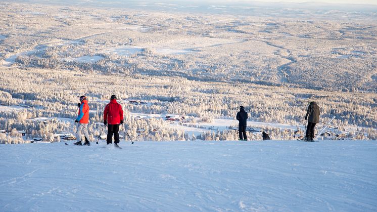 Goda snöförhållanden på SkiStars skidorter. Foto: SkiStar