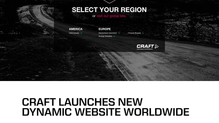 Craft launches new dynamic website worldwide 