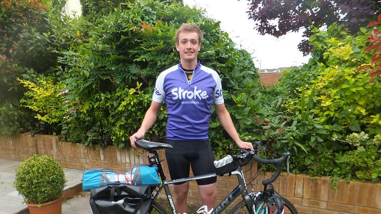 Cyclist takes on 1,100 mile challenge for Stroke Association in memory of his father