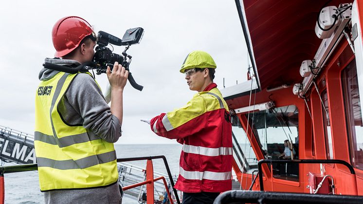 Tag med YouTuberen Sebastian Alstrup om bord på 'Esvagt Faraday'