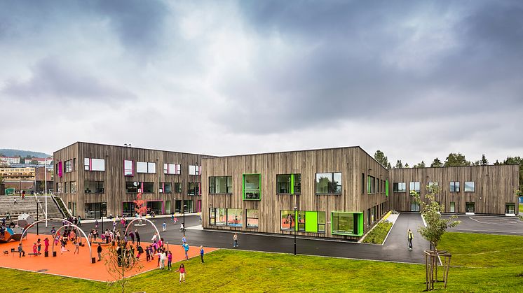 Vi har fått BREEAM-sertifikatet på Veitvet skole 