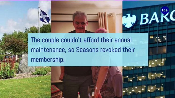 Couple lose home after buying Seasons timeshare