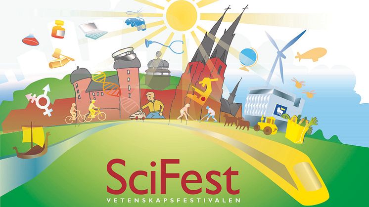 Vetenskapsfestivalen SciFest 7-9 mars på Fyrishov 