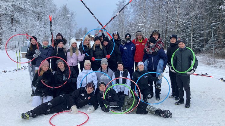 Tisdagen den 22 februari och torsdagen den 24 februari är totalt 300 elever inbjudna till Alla på snö vid stadion på Billingen. Foto: Johanna Lundstedt, Kavelbroskolan