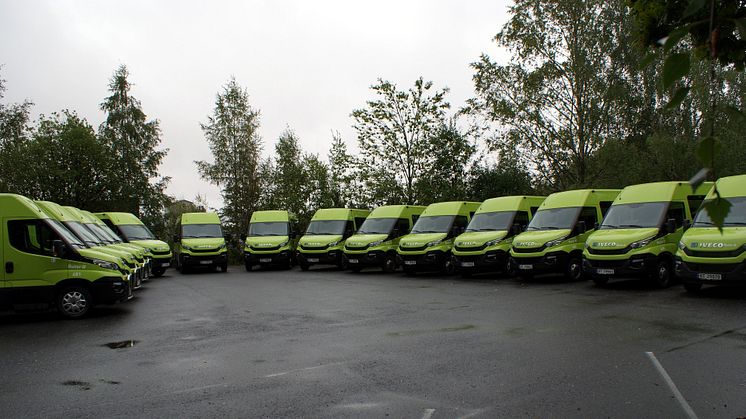 15 Iveco Daily minibusser til Oslo Taxibuss