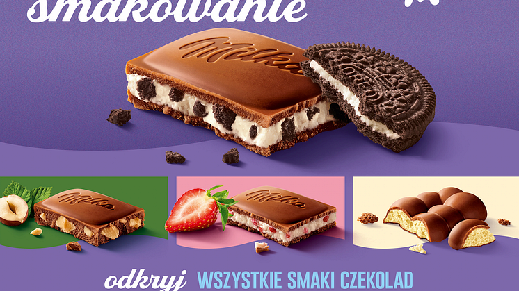 Milka rusza z kampanią „Wielkie Smakowanie” promującą szerokie portfolio czekolad