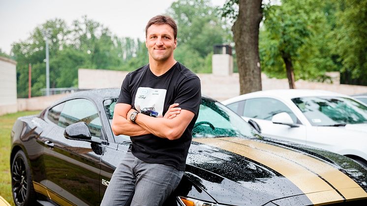 Kiss Gergely háromszoros olimpiai bajnok a Ford Mustang nagykövete