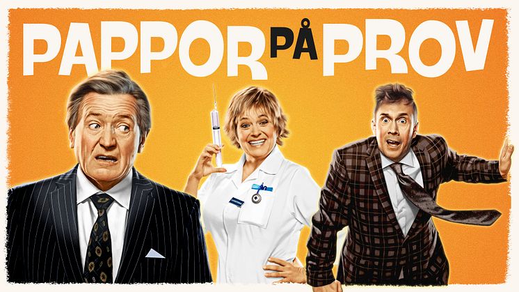 SOMMARFARSEN ”PAPPOR PÅ PROV” PÅ KRUSENSTIERNSKA TEATERN FLYTTAS FRAM TILL SOMMAREN 2021!