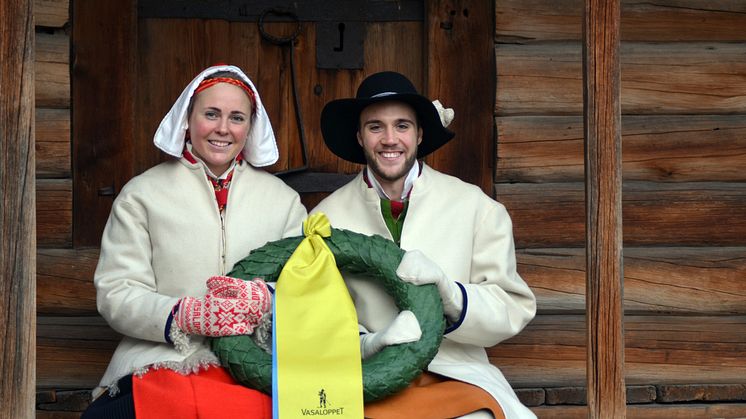 Lydia Sundin och Linus Rapp är 2017 års kranskulla och kransmas 