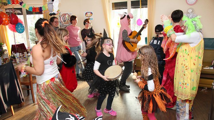 Fasching im Bärenherz: ein Spektakel für die Kleinen und Großen