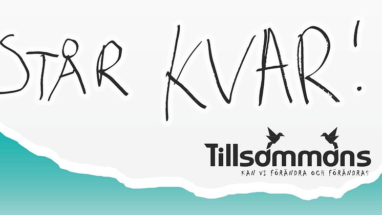 Lördag 27 maj kl.13.30 blir det stort releaseparty av låten "Vi står kvar!" 