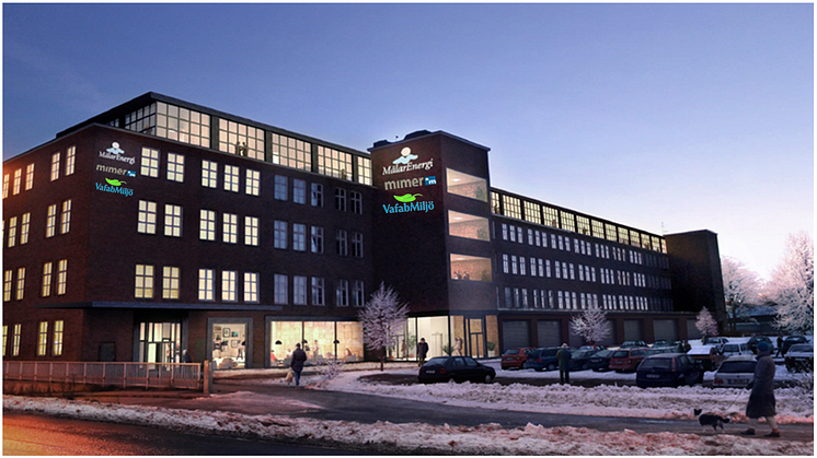 VafabMiljö, Mälarenergi och Mimer planerar att flytta ihop i samma kontorshus 2018 på Björnövägen i Västerås.