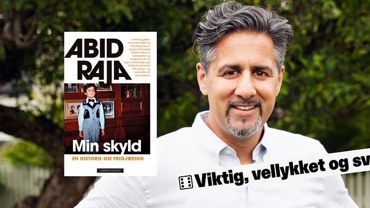 Abid Rajas bok Min skyld holder stand som nummer en på bestselgerlisten