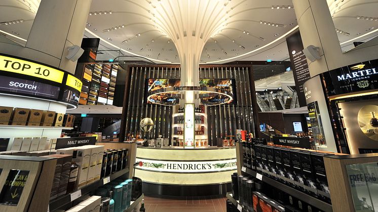 DFS Wines & Spirits flagship store at Changi Airport Terminal 3