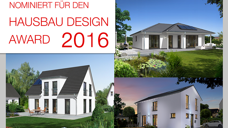 Town & Country Haus für den 3. Hausbau Design Award nominiert